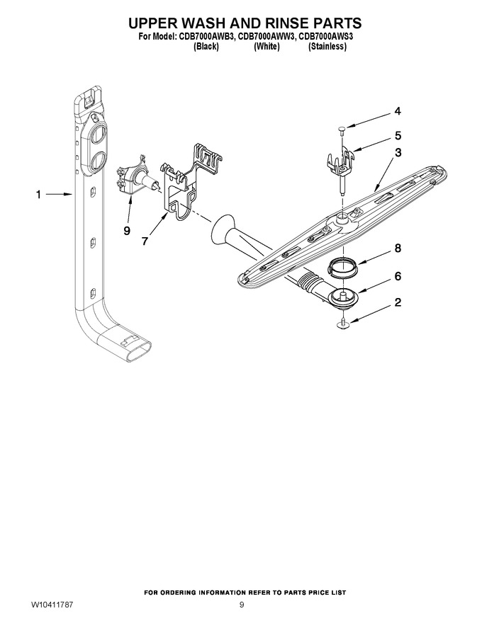 Diagram for CDB7000AWB3