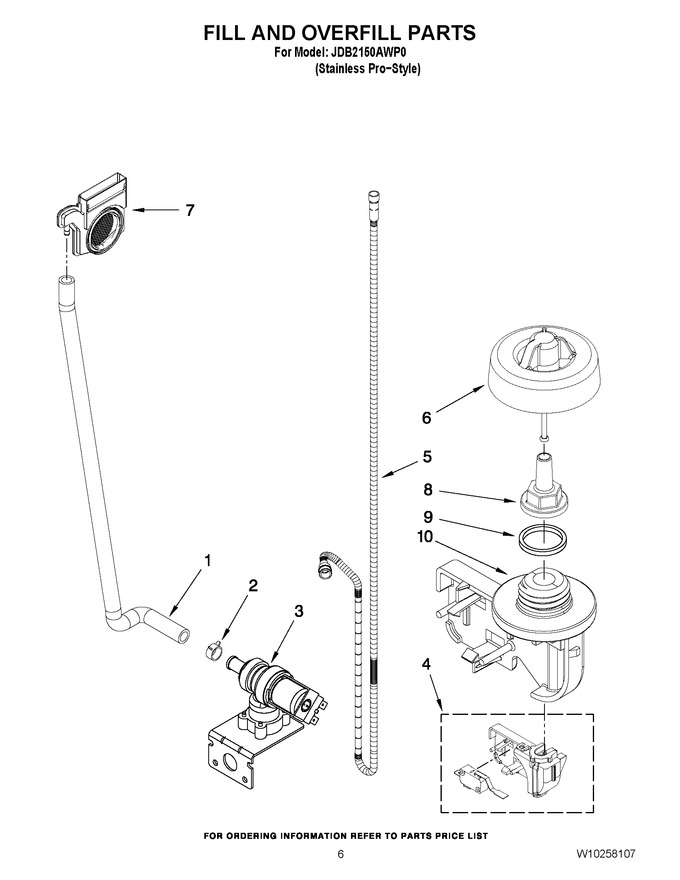 Diagram for JDB2150AWP0