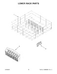 Diagram for 10 - Lower Rack Parts
