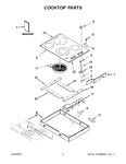 Diagram for 02 - Cooktop Parts