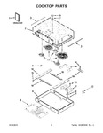 Diagram for 02 - Cooktop Parts