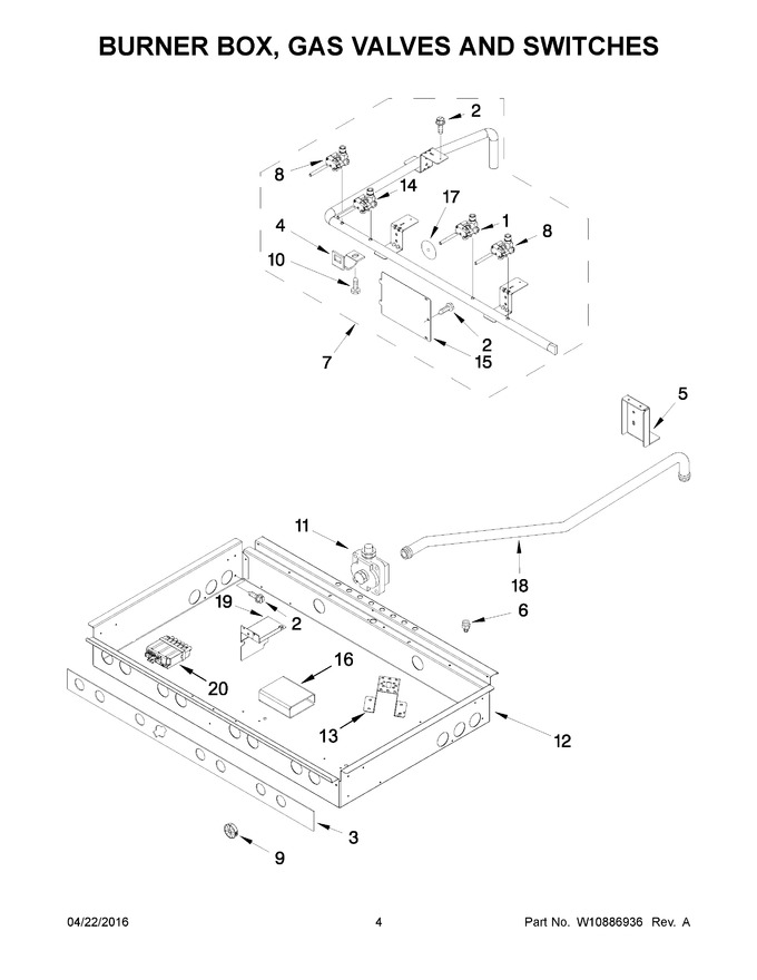 Diagram for JLRP430WP00