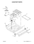 Diagram for 02 - Cooktop Parts