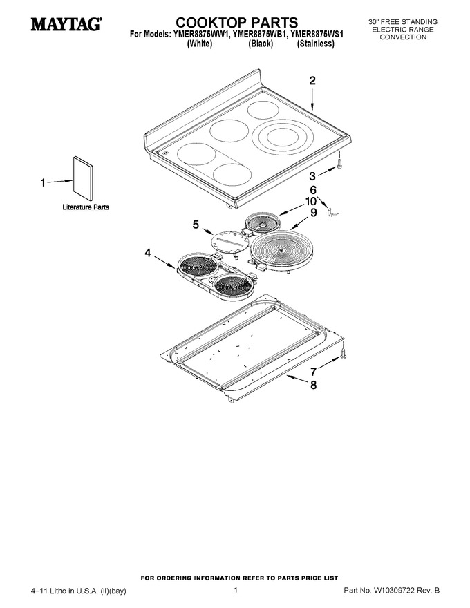 Diagram for YMER8875WB1