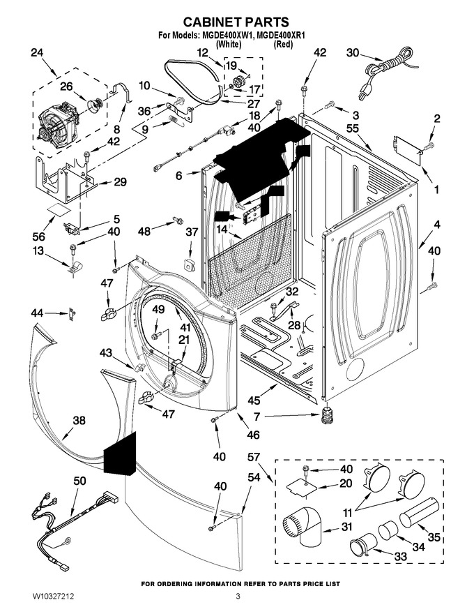 Diagram for MGDE400XW1