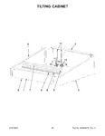 Diagram for 24 - Tilting Cabinet