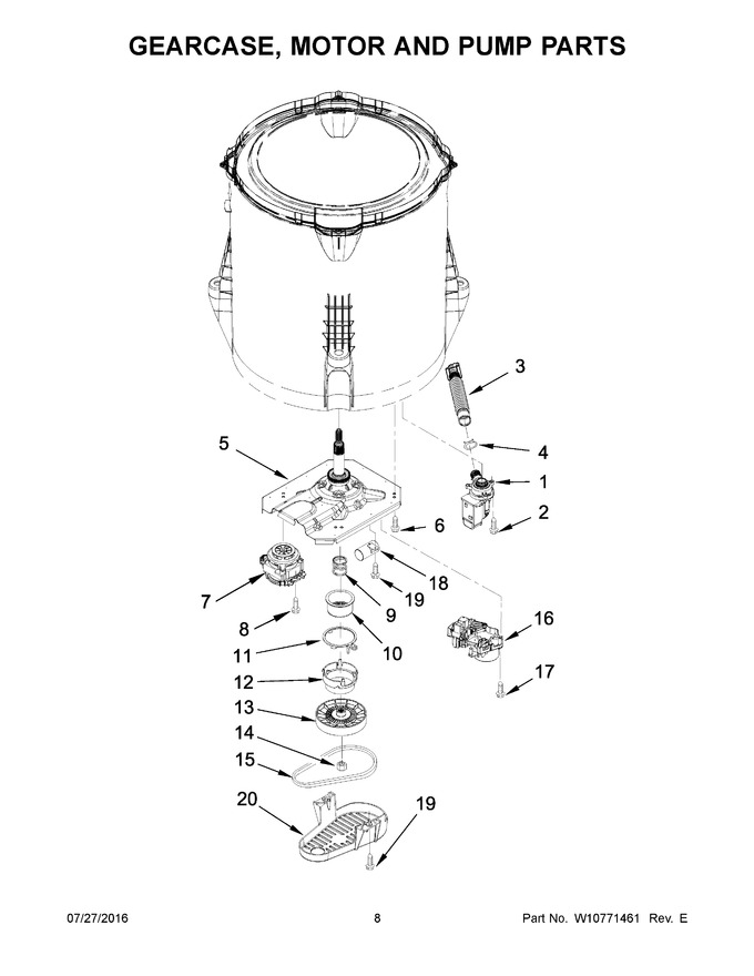 Diagram for NTW4605EW0