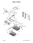 Diagram for 08 - Shelf Parts