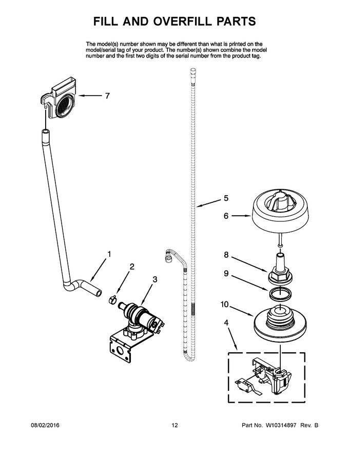Diagram for JDB1255AWS2