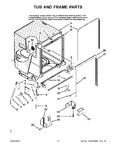 Diagram for 08 - Tub And Frame Parts