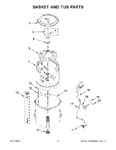 Diagram for 04 - Basket And Tub Parts