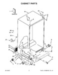 Diagram for 02 - Cabinet Parts