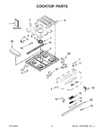 Diagram for 02 - Cooktop Parts
