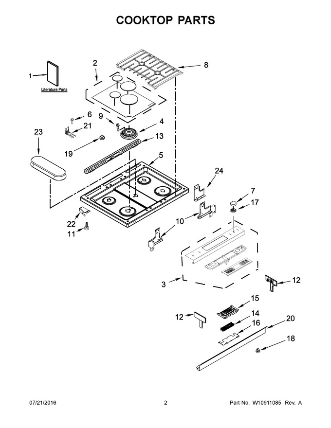 Diagram for JGS1450DP1