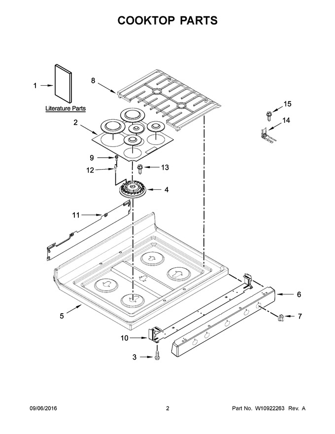 Diagram for MGR8700DE3
