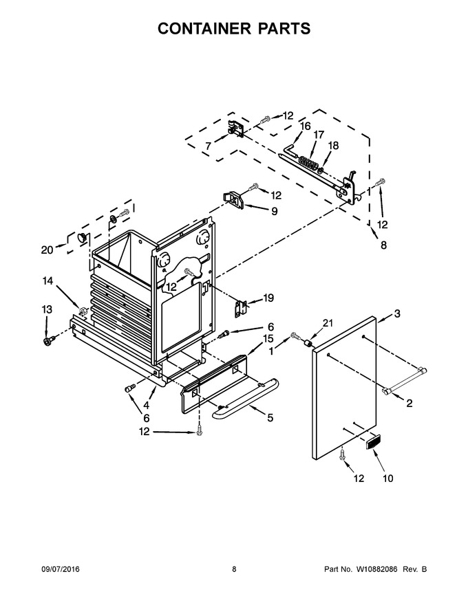 Diagram for MTUC7500AFE0