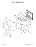 Diagram for 07 - Oven Door Parts