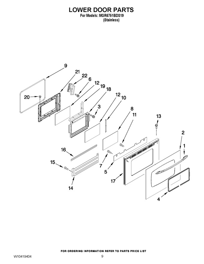 Diagram for MGR6751BDS19