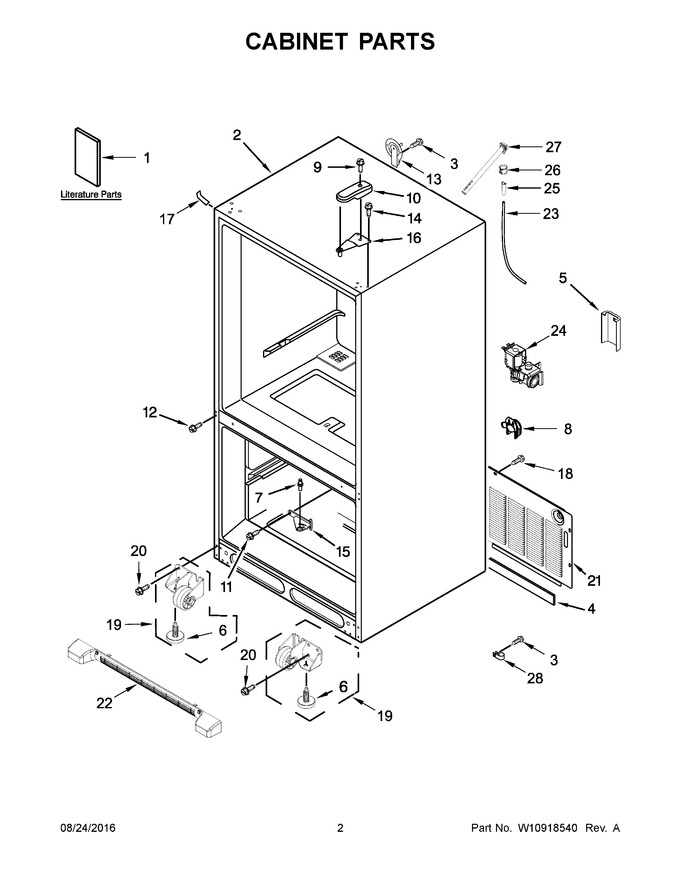 Diagram for MBF2258FEW00