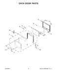 Diagram for 03 - Oven Door Parts