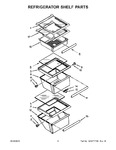 Diagram for 04 - Refrigerator Shelf Parts