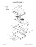 Diagram for 02 - Cooktop Parts