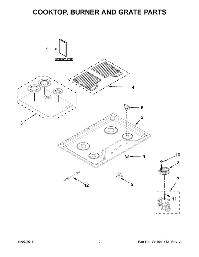 Diagram for AGC6540KFW00