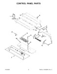 Diagram for 02 - Control Panel Parts