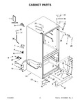 Diagram for 02 - Cabinet Parts