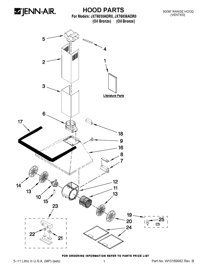 Diagram for JXT6030ADR0