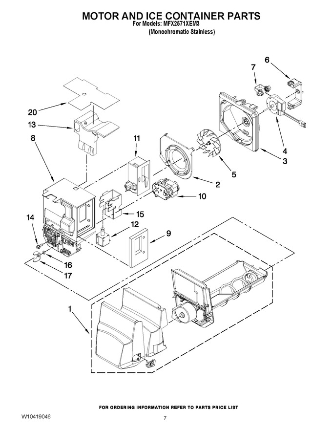 Diagram for MFX2571XEM3