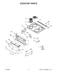 Diagram for 02 - Cooktop Parts