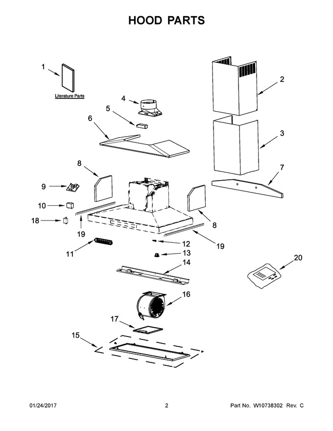 Diagram for JXW8530DS0