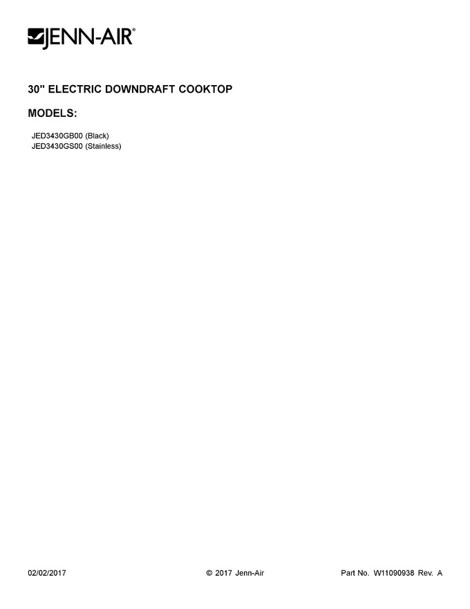 Diagram for JED3430GS00