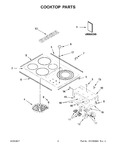 Diagram for 02 - Cooktop Parts