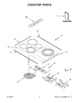 Diagram for 02 - Cooktop Parts