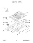 Diagram for 02 - Cooktop Parts