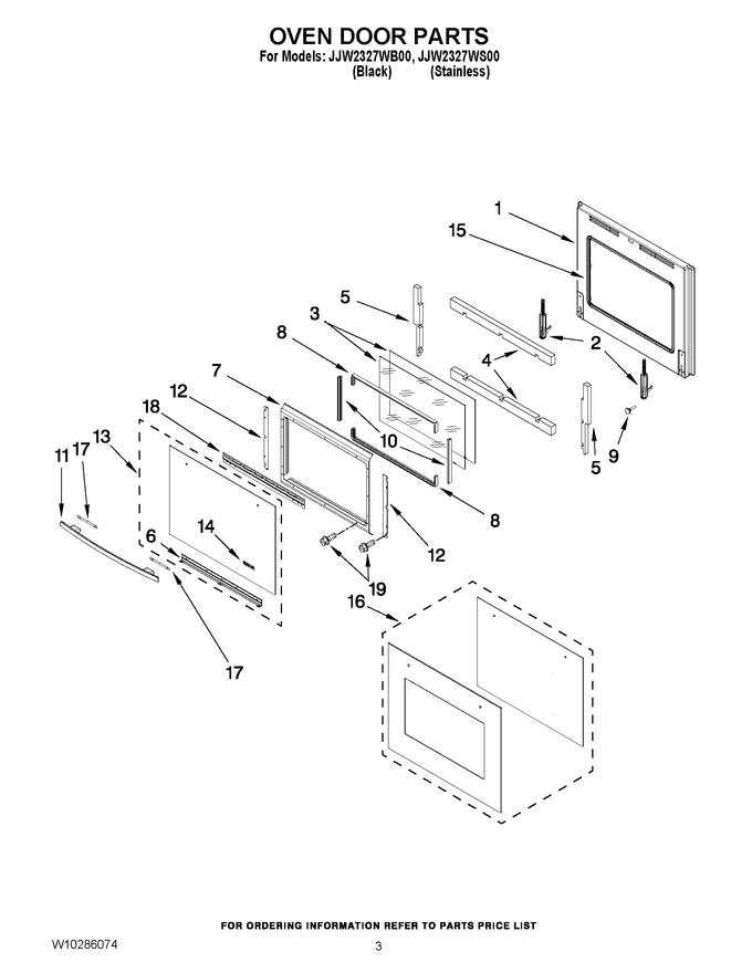 Diagram for JJW2327WB00