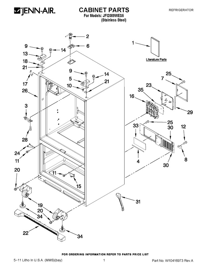 Diagram for JFI2089WES5
