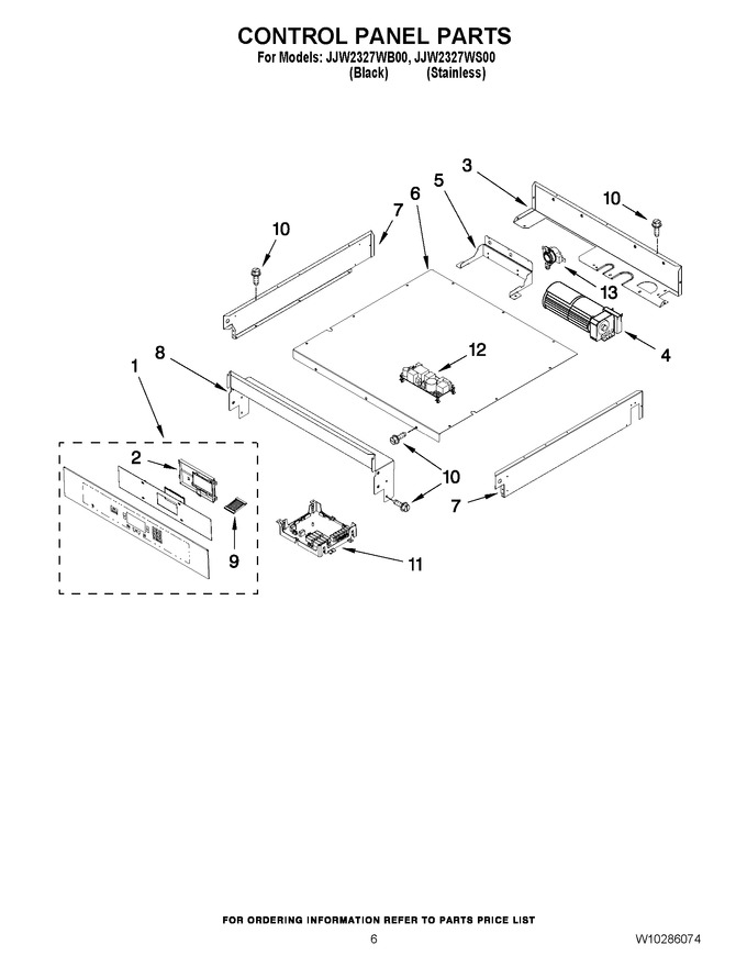 Diagram for JJW2327WB00