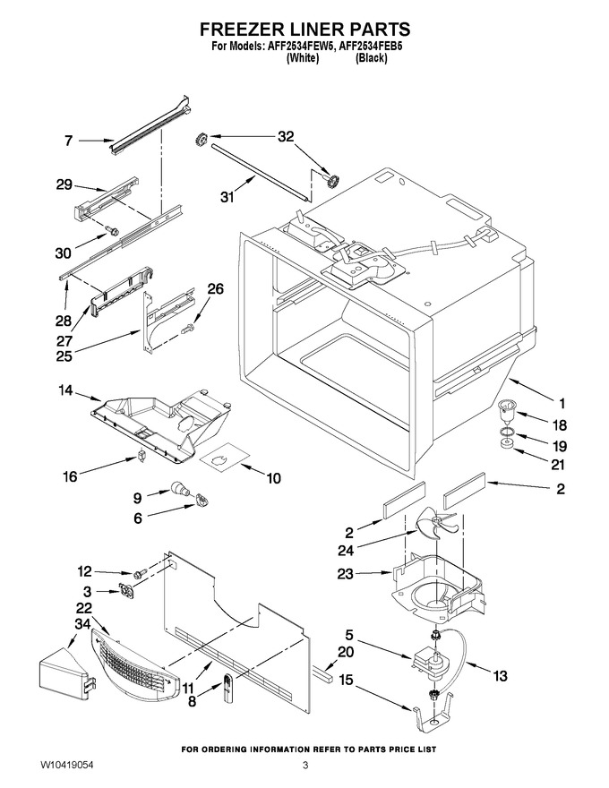 Diagram for AFF2534FEW5