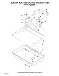 Diagram for 02 - Burner Box, Gas Valves, And Switches