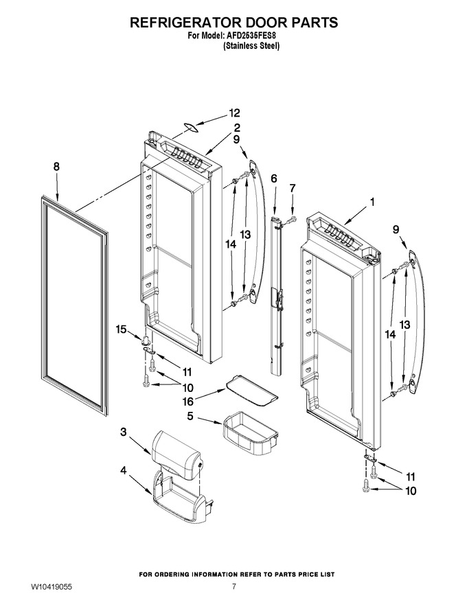 Diagram for AFD2535FES8