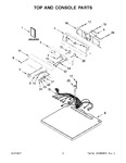 Diagram for 02 - Top And Console Parts