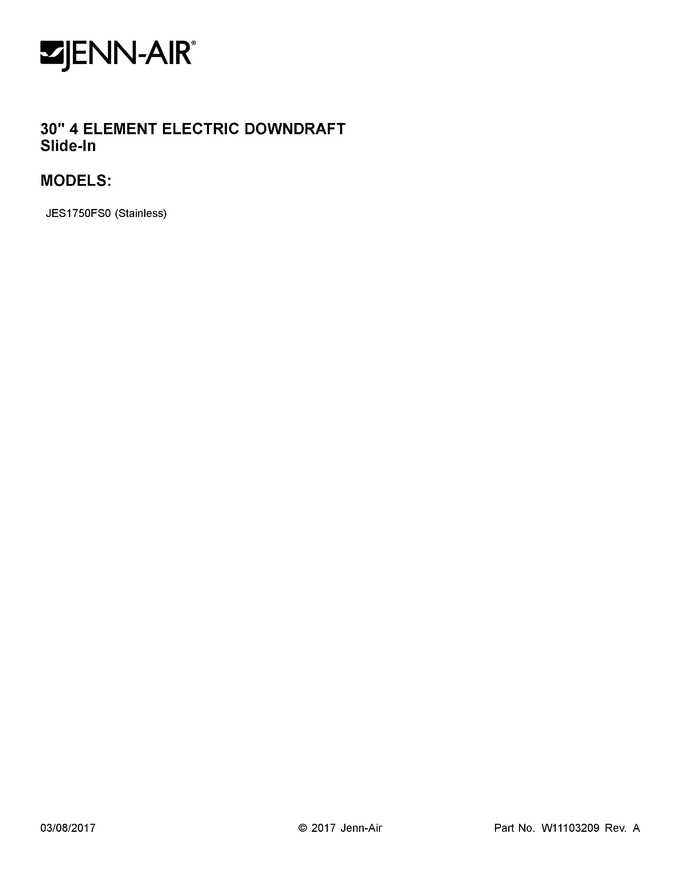 Diagram for JES1750FS0
