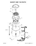 Diagram for 04 - Basket And Tub Parts