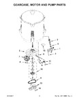 Diagram for 05 - Gearcase, Motor And Pump Parts