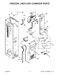 Diagram for 05 - Freezer Liner And Icemaker Parts
