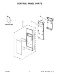 Diagram for 02 - Control Panel Parts