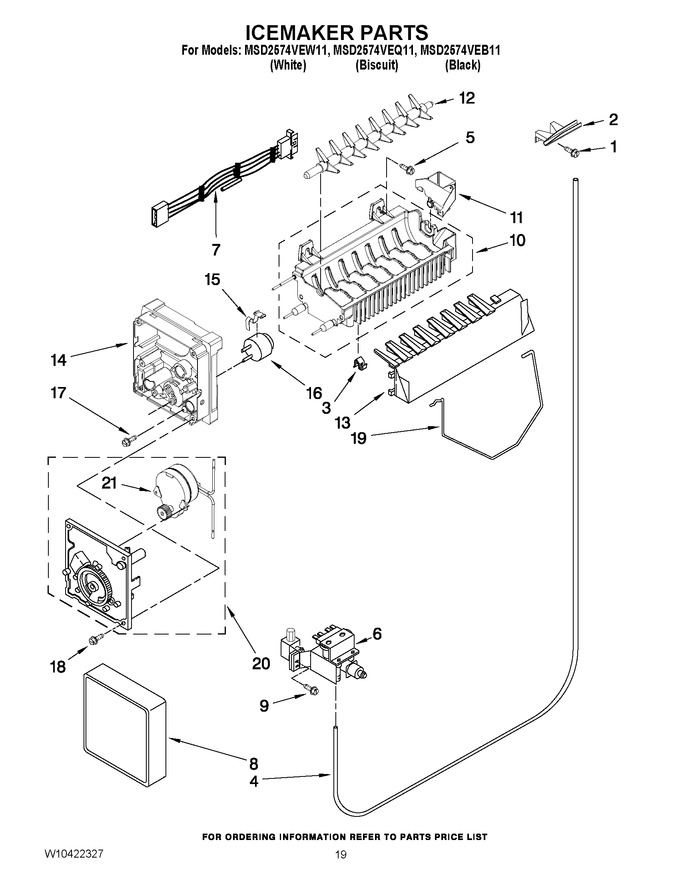Diagram for MSD2574VEQ11